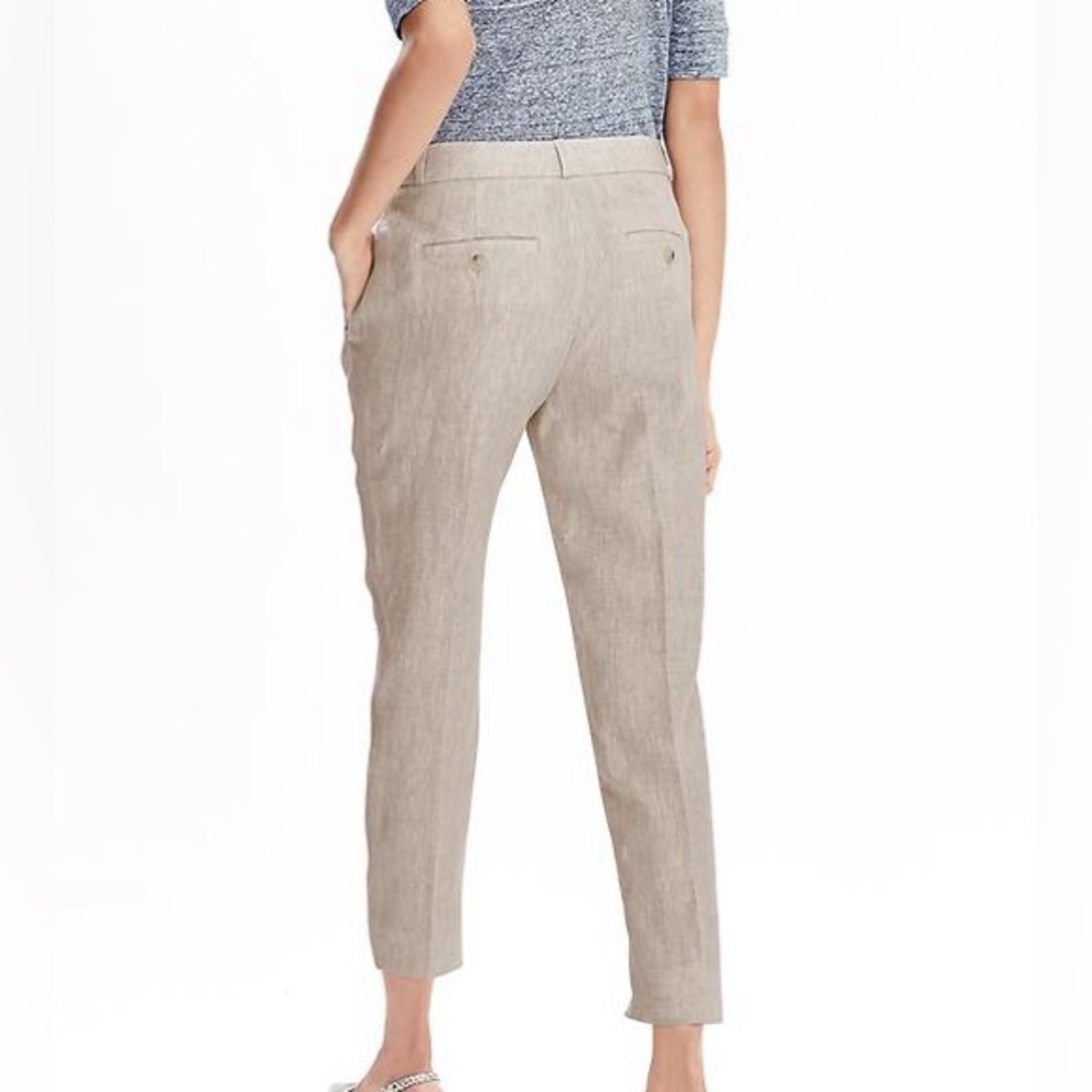 Banana Republic Sloan Tan Chinos Lightweight Cotton Blend